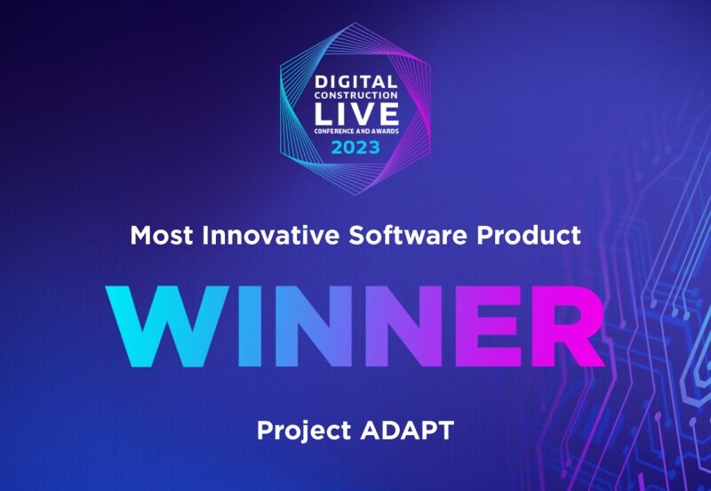 Most Innovative Software Product Award - Project Adapt.